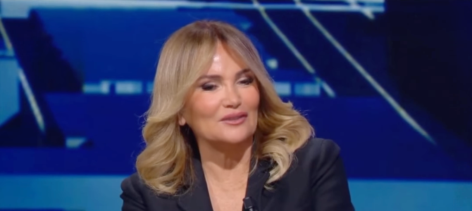 Veronica Macchi ospite a Zona Bianca